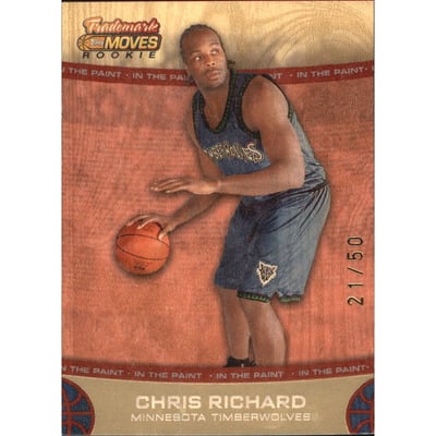2007-08 Topps Trademark Moves Red #90 Chris Richard