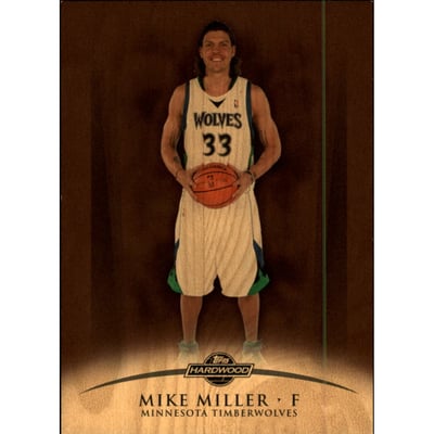 2008-09 Topps Hardwood Mahogany #80 Mike Miller