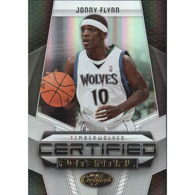 2009-10 Certified Potential Gold #35 Jonny Flynn