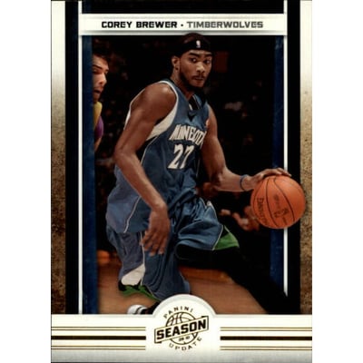 2009-10 Panini Season Update Gold #111 Corey Brewer