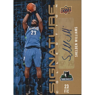 2009-10 Upper Deck Signature Collection #100 Shelden Williams