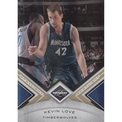 2010-11 Limited Gold Spotlight #75 Kevin Love