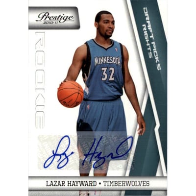 2010-11 Prestige Draft Picks Rights Autographs #239 Lazar Hayward/199