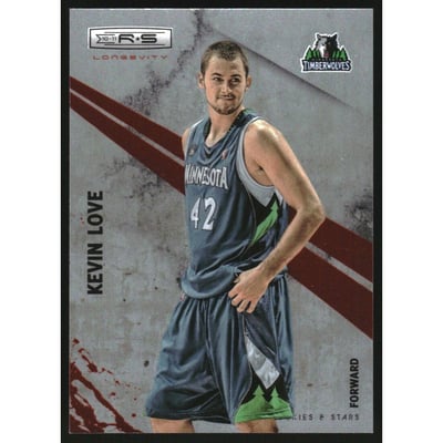 2010-11 Rookies and Stars Longevity Ruby #71 Kevin Love