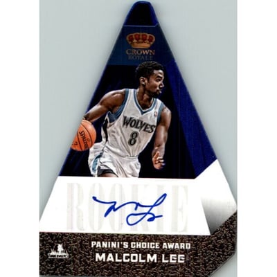 2012-13 Panini Preferred Blue #575 Malcolm Lee PC AU/49