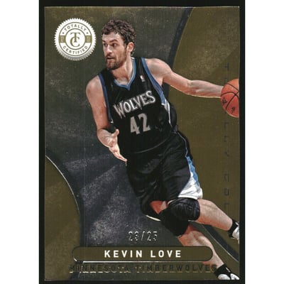 2012-13 Totally Certified Gold #131 Kevin Love