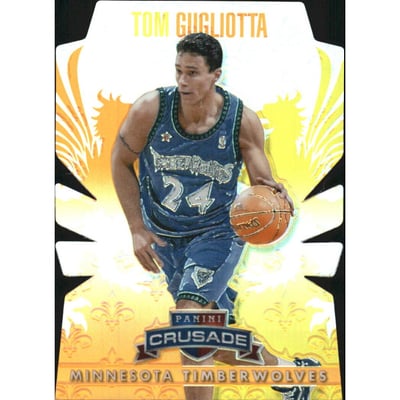 2013-14 Panini Crusade Insert Orange Die Cut #24 Tom Gugliotta