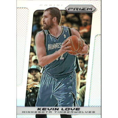 2013-14 Panini Prizm Prizms #87 Kevin Love
