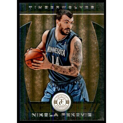 2013-14 Totally Certified Gold #154 Nikola Pekovic