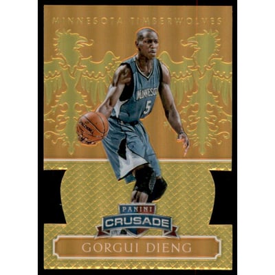 2014-15 Panini Excalibur Crusade Orange Die-Cuts #3 Gorgui Dieng