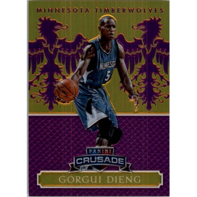 2014-15 Panini Excalibur Crusade Purple #3 Gorgui Dieng