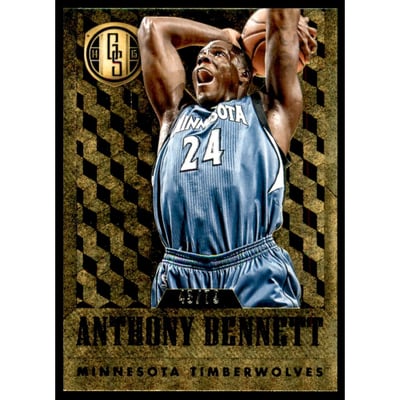 2014-15 Panini Gold Standard Gold #66 Anthony Bennett