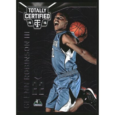 2014-15 Totally Certified Platinum Purple #173 Glenn Robinson III