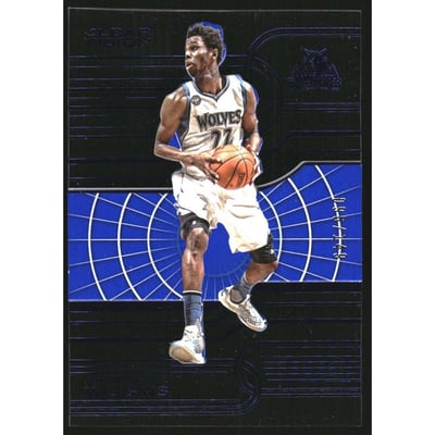 2015-16 Panini Clear Vision Blue #10 Andrew Wiggins