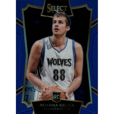 2015-16 Select Concourse Prizms Blue #18 Nemanja Bjelica