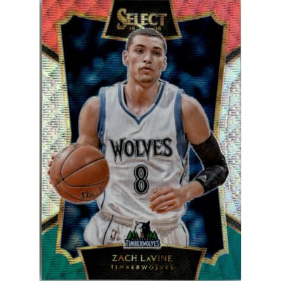 2015-16 Select Prizms Tri Color #90 Zach LaVine CON