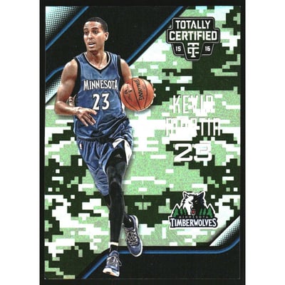 2015-16 Totally Certified Mirror Camo #21 Kevin Martin