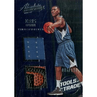 2016-17 Absolute Memorabilia Tools of the Trade Rookie Materials Dual #12 Kris Dunn
