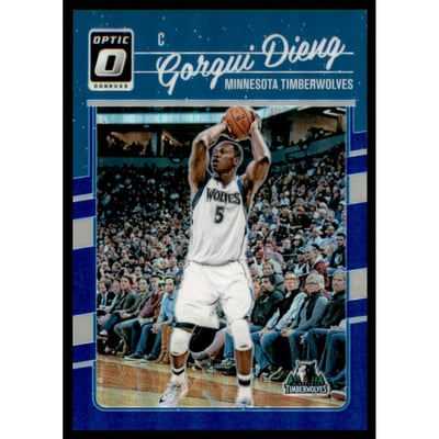 2016-17 Donruss Optic Blue #129 Gorgui Dieng