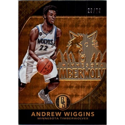 2016-17 Panini Gold Standard Gold #155 Andrew Wiggins