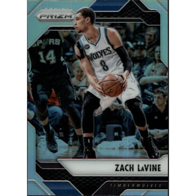 2016-17 Panini Prizm Prizms Silver #265 Zach LaVine