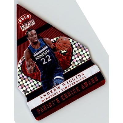 2017-18 Crown Royale Panini's Choice Red #35 Andrew Wiggins