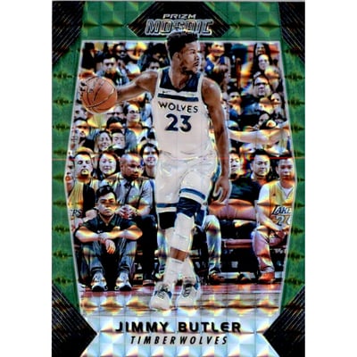 2017-18 Panini Prizm Mosaic Green #21 Jimmy Butler