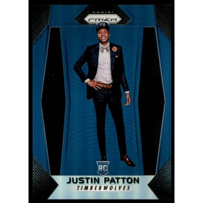2017-18 Panini Prizm Prizms Blue #85 Justin Patton