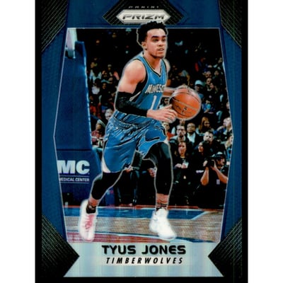 2017-18 Panini Prizm Prizms Blue #89 Tyus Jones