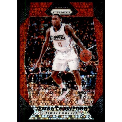 2017-18 Panini Prizm Prizms Fast Break Red #86 Jamal Crawford