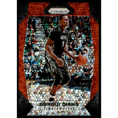 2017-18 Panini Prizm Prizms Fast Break Red #88 Gorgui Dieng