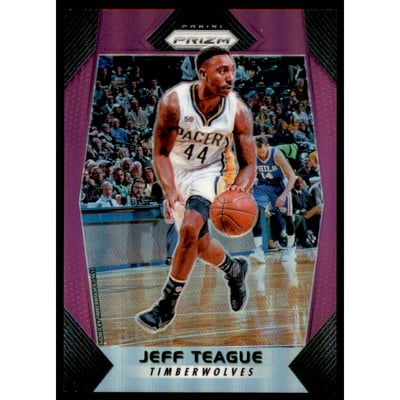 2017-18 Panini Prizm Prizms Purple #83 Jeff Teague