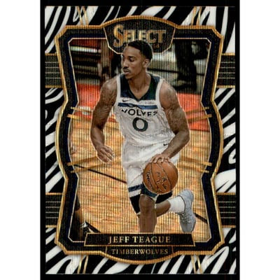 2017-18 Select Prizms Zebra #169 Jeff Teague