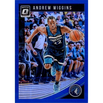 2018-19 Donruss Optic Blue #135 Andrew Wiggins
