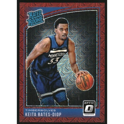 2018-19 Donruss Optic Choice Red #191 Keita Bates-Diop RR