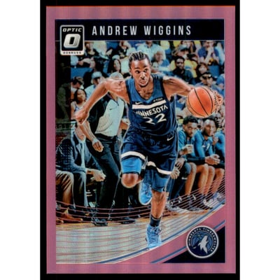 2018-19 Donruss Optic Pink #135 Andrew Wiggins