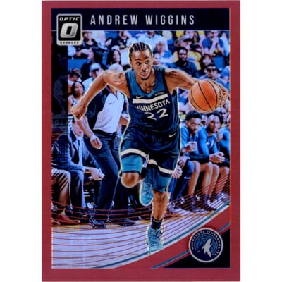 2018-19 Donruss Optic Red #135 Andrew Wiggins
