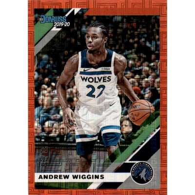 2019-20 Donruss Infinite Red #124 Andrew Wiggins