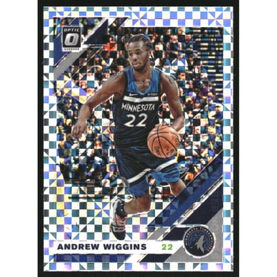 2019-20 Donruss Optic Checkerboard #111 Andrew Wiggins