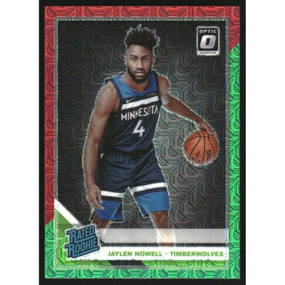 2019-20 Donruss Optic Choice Red and Green #155 Jaylen Nowell RR