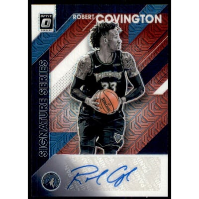 2019-20 Donruss Optic Signature Series Choice #32 Robert Covington