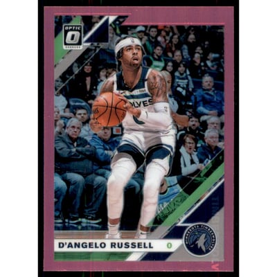 2019-20 Panini Chronicles Pink #512 D'Angelo Russell/Donruss Optic Traded
