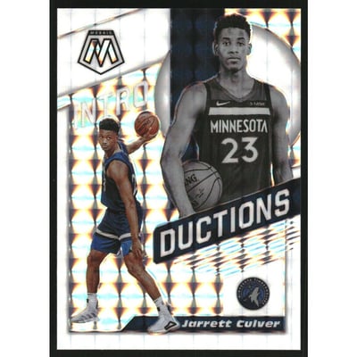 2019-20 Panini Mosaic Introductions Mosaic White #3 Jarrett Culver