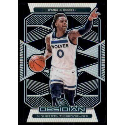 2019-20 Panini Obsidian #23 D'Angelo Russell