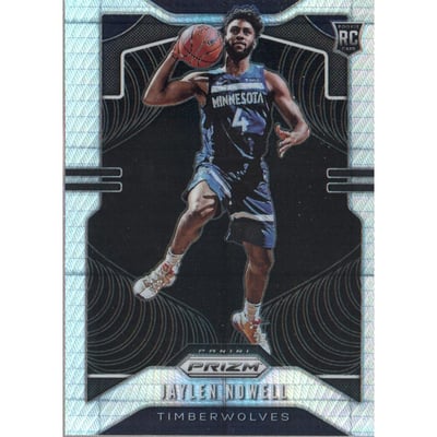 2019-20 Panini Prizm Prizms Hyper #281 Jaylen Nowell