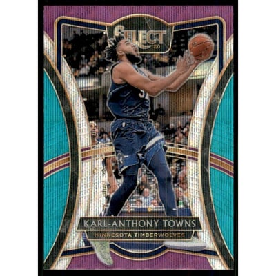 2019-20 Select Prizms Tri Color #161 Karl-Anthony Towns