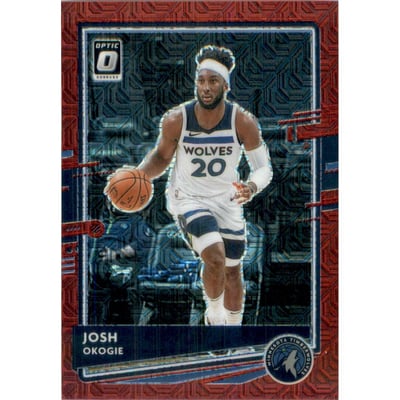 2020-21 Donruss Optic Choice Red #110 Josh Okogie