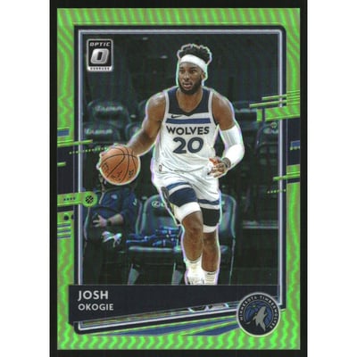 2020-21 Donruss Optic Lime Green #110 Josh Okogie