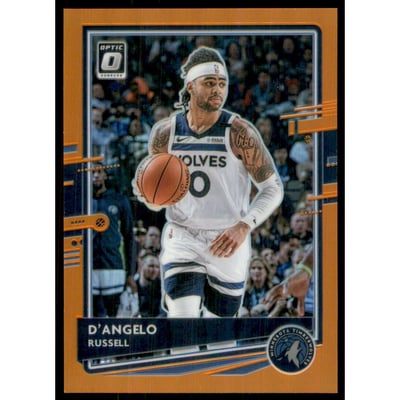 2020-21 Donruss Optic Orange #57 D'Angelo Russell