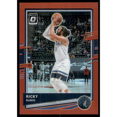 2020-21 Donruss Optic Red #138 Ricky Rubio
